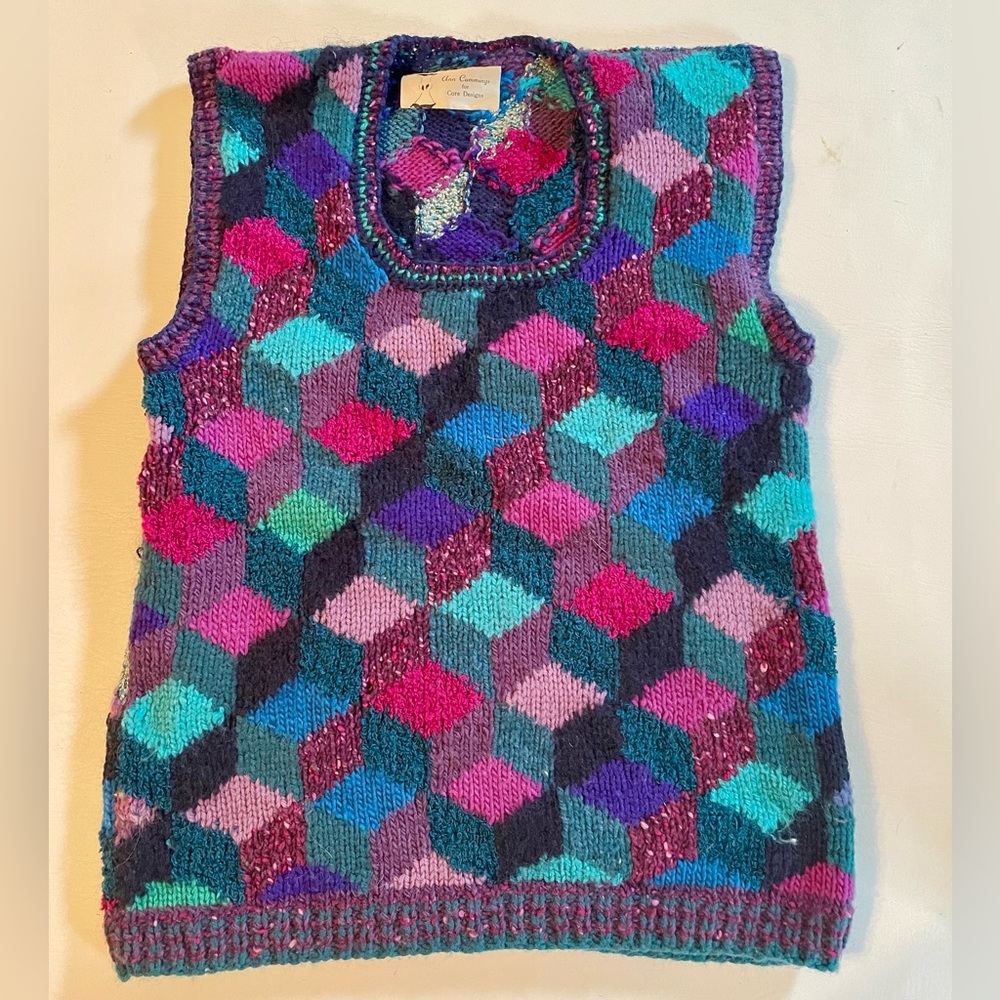 Ann Cummings for Core Designs Vintage Wool Vest